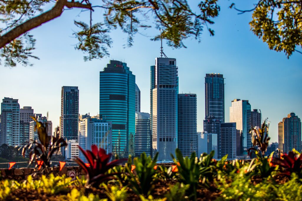 Brisbane City Skyline